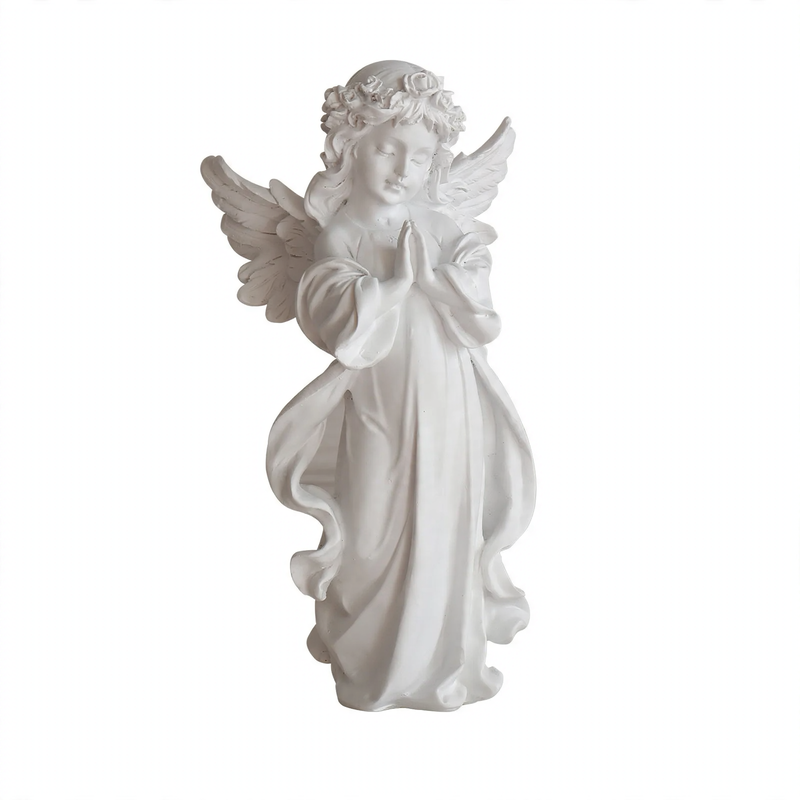 Miniature Angel Figure made of Resin, Table Decoration