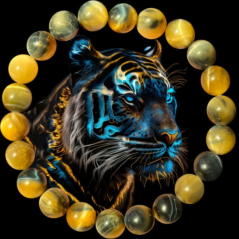 Natural stone bracelet, 8 mm beads