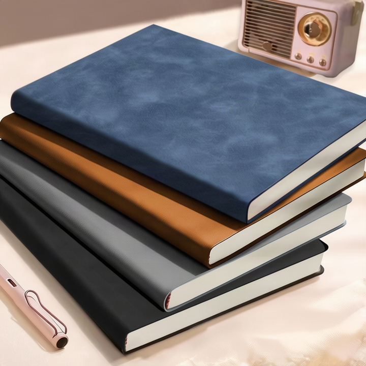 A5 Notebook, Genuine Leather, 100g Paper