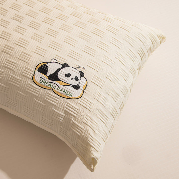 Pillow with soy fiber, waffle pattern, 48×74 cm