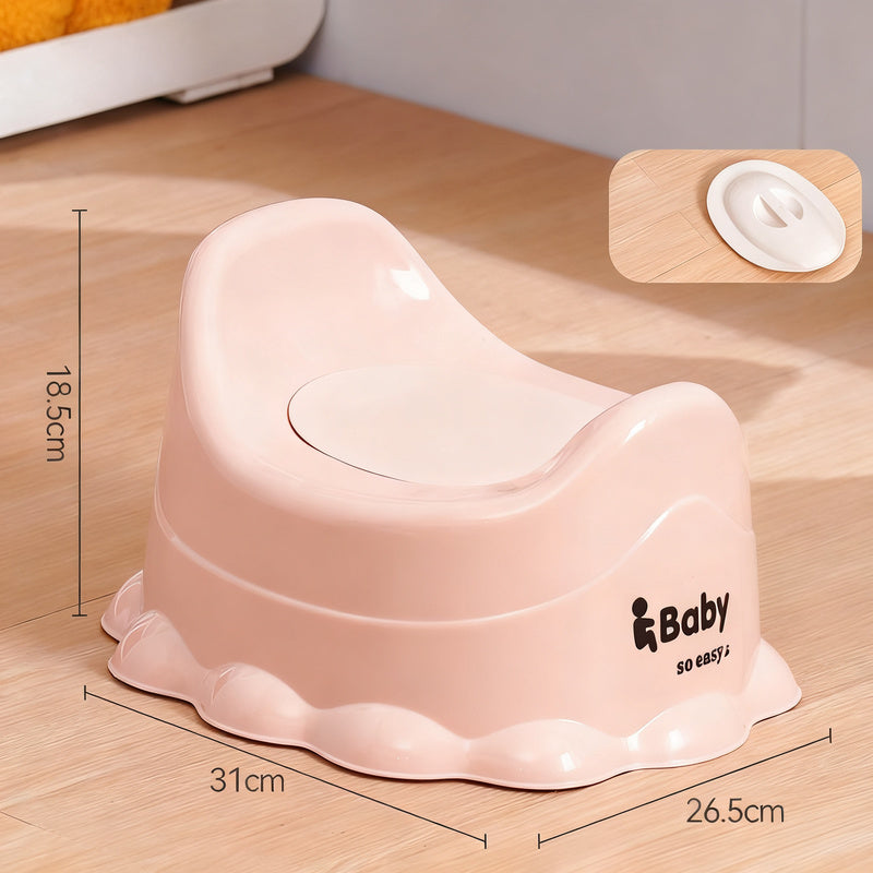 Child potty made of plastic