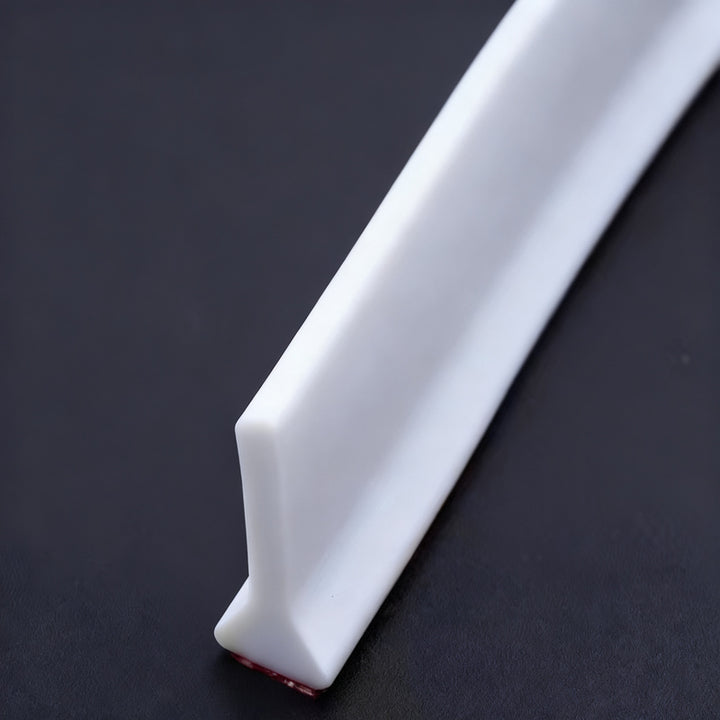 Bathroom sealing strip, height 30 or 50 mm