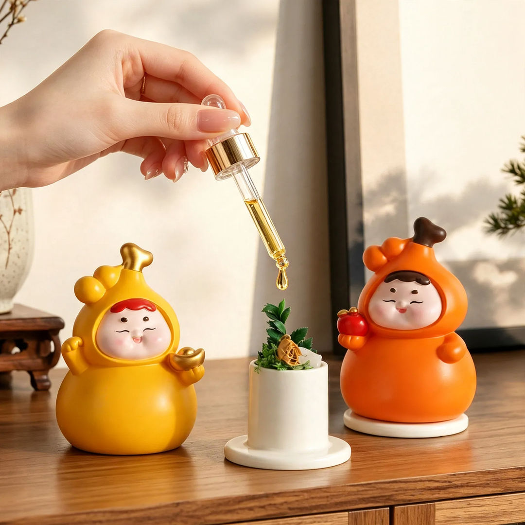 Pumpkin scent diffuser with scent stones