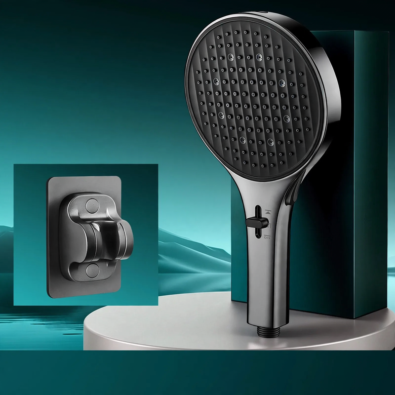 Shower head with pressure balance, large panel