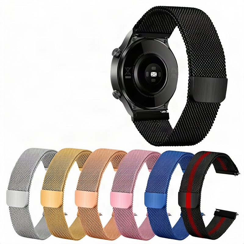 Black Luxury Bracelet for UltradThin Smartwatch