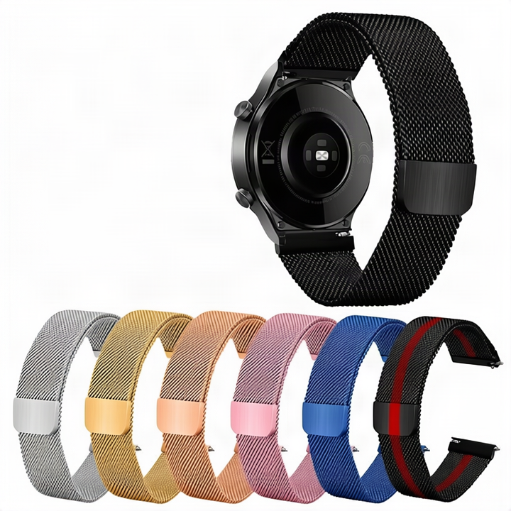 Black Luxury Bracelet for UltradThin Smartwatch