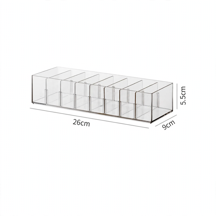 Transparent Cable Organizer Box made of Plastic