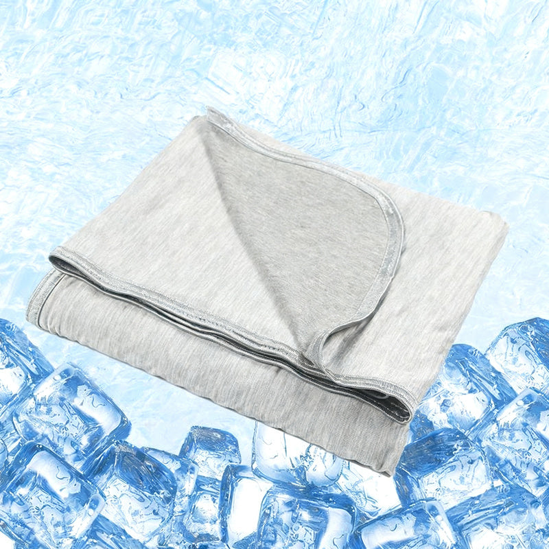Cooling blanket made of cotton, 1000–1500 g