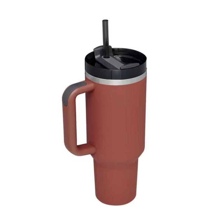 Insulated cup 40oz, stainless steel, with handle