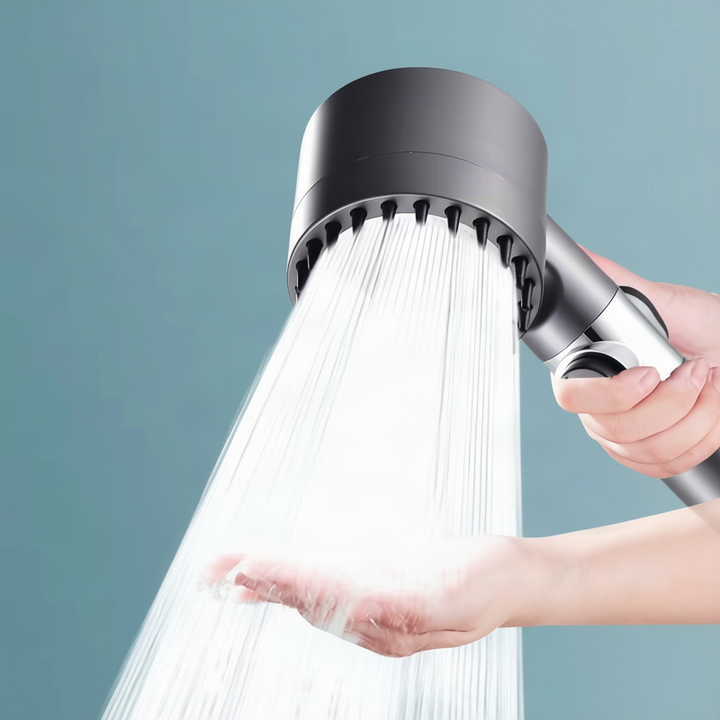 Multifunctional shower head with LED and massage function
