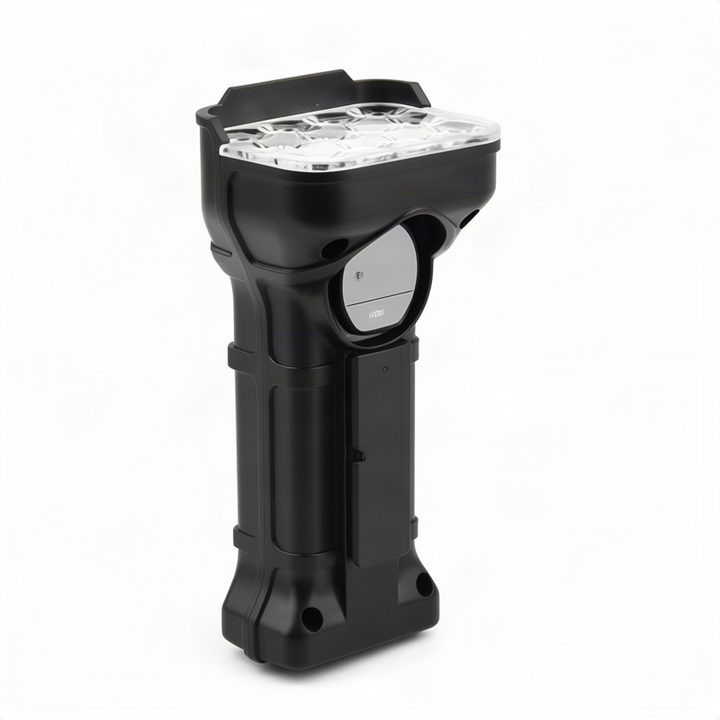 USB bicycle light with 12 LEDs and horn