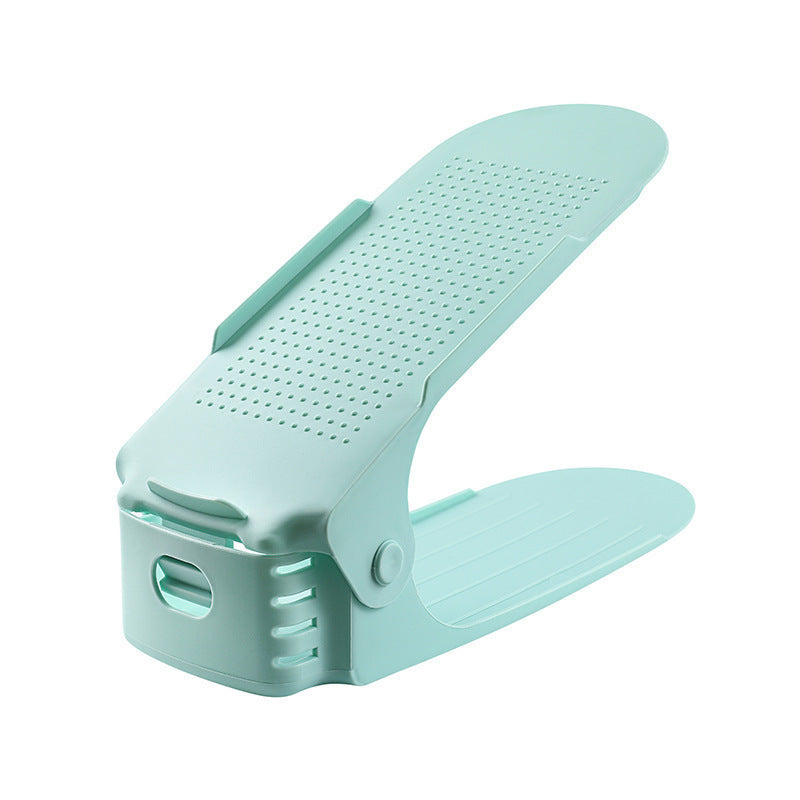 Foldable shoe rack made of plastic