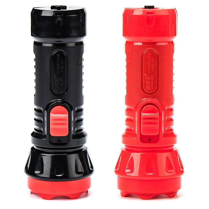 LED flashlight, rechargeable, 13–29 cm