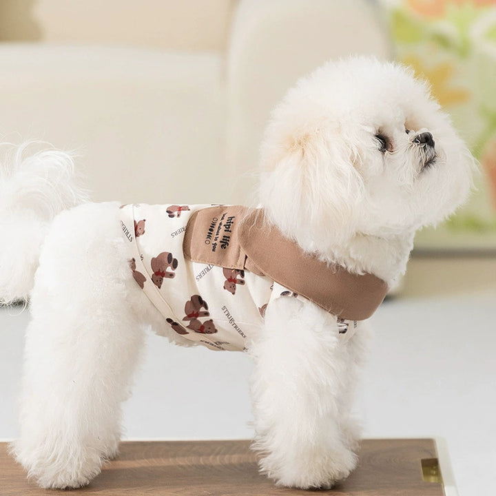 Summer dog vest for small dogs
