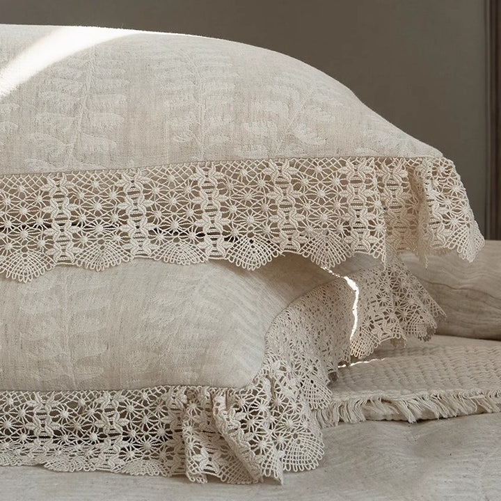 Linen-Cotton-Bedding-Set, 4-piece
