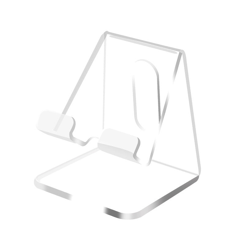 Handy holder made of acrylic, foldable