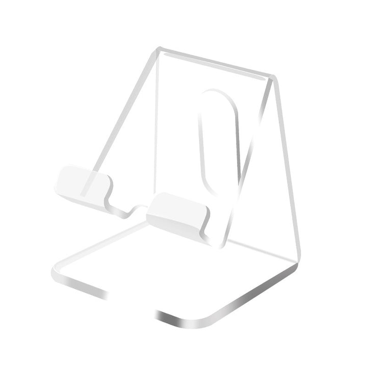 Handy holder made of acrylic, foldable