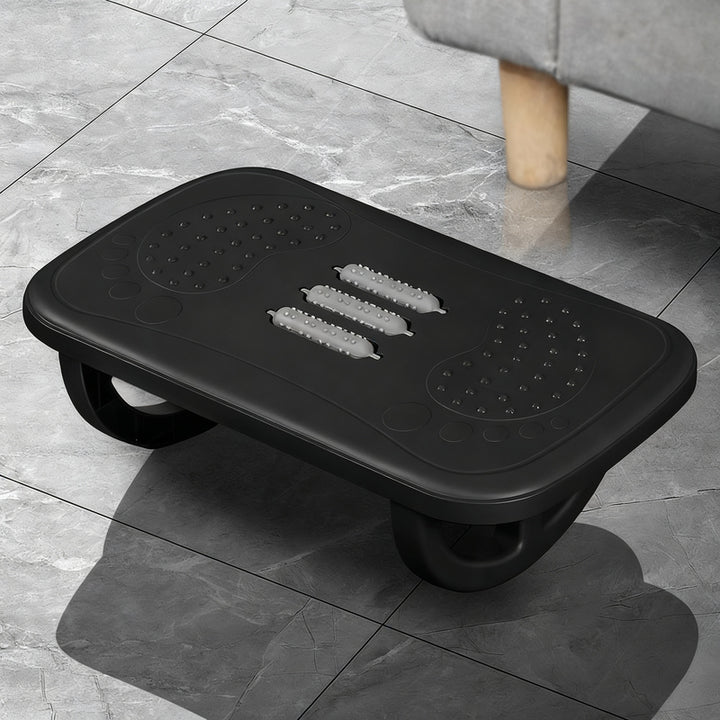 Footrest for the desk with rocking function