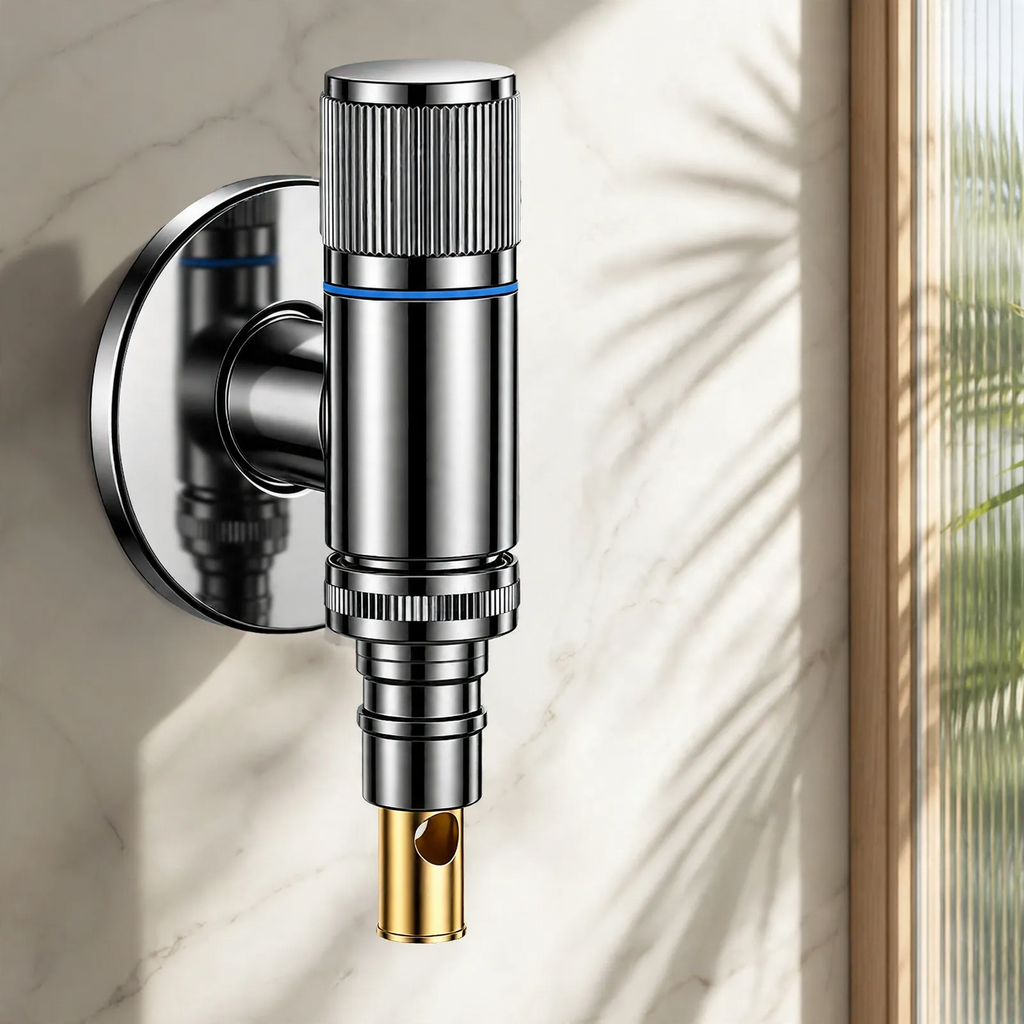 Brass faucet for washing machines, model L-101