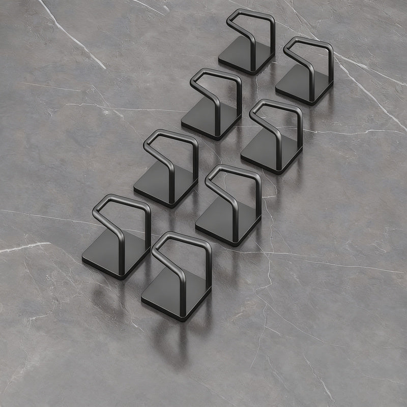 Stainless steel hooks for under-cabinet, no drilling