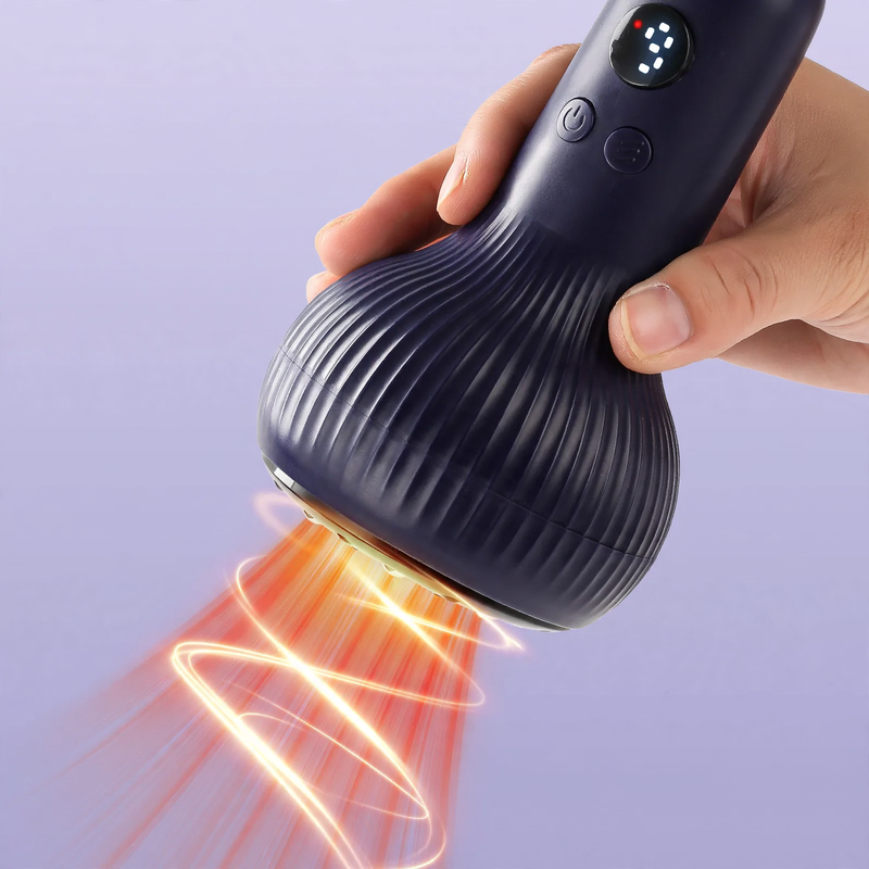 Electric cupping device with Gua-Sha and red light ML-169