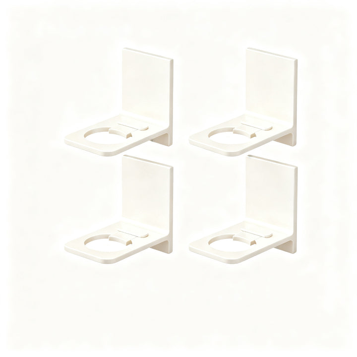Adjustable bathroom shelf made of aluminum