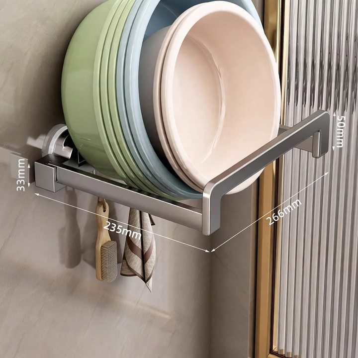 Wall mount for sink and bathing utensils