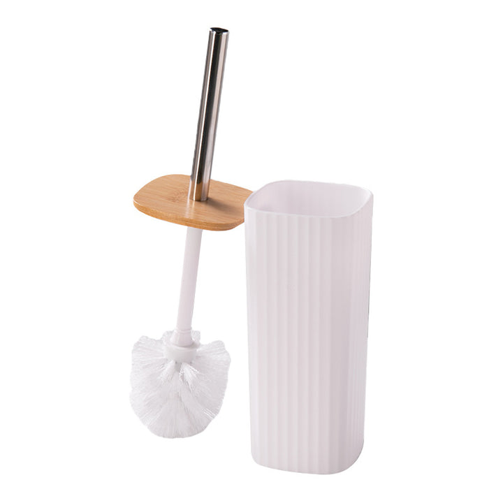 Waste bin with double chamber, round