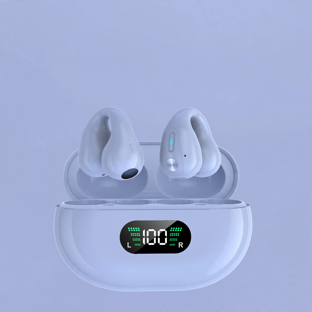Bone conduction earphones, Clip-On, Bluetooth
