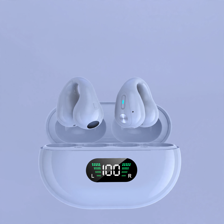 Bone conduction earphones, Clip-On, Bluetooth