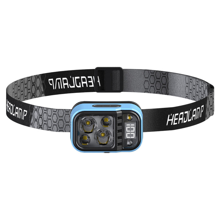 LED-Headlamp USB Charging with Sensor