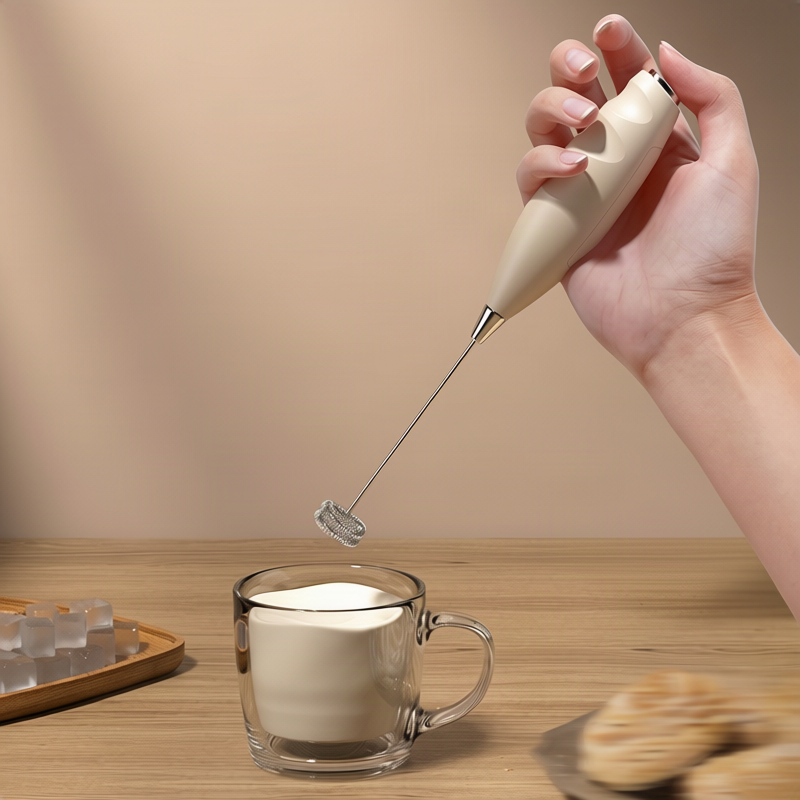 Electric milk frother, modern
