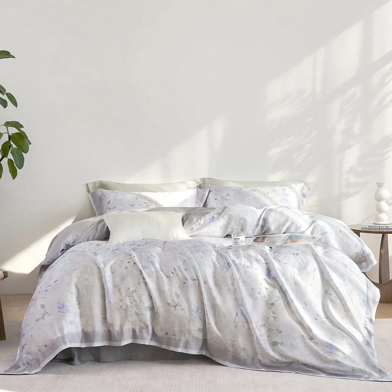 Bedding set 4-piece, long-staple cotton, French style