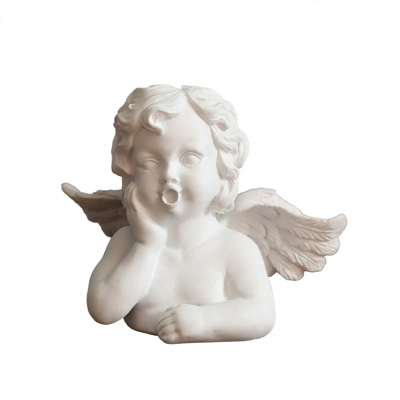Miniature Angel Figure made of Resin, Table Decoration