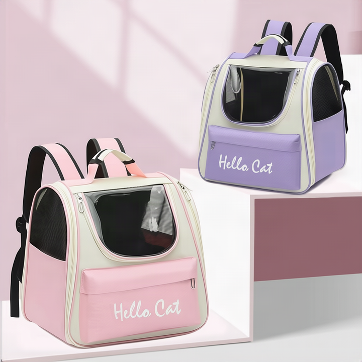 Dog carrier bag for small dogs, backpack
