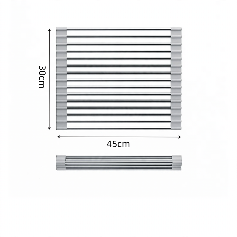 Foldable dish drying rack