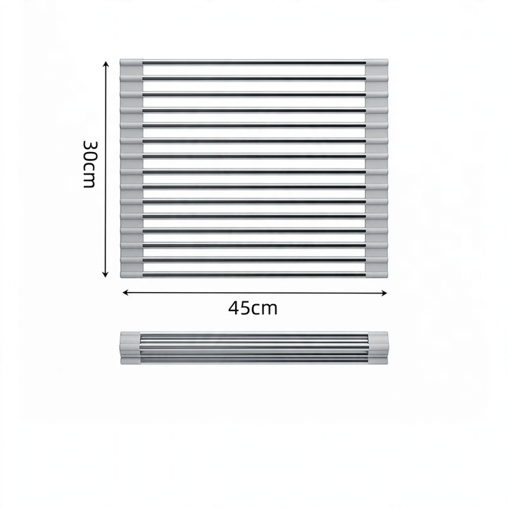 Foldable dish drying rack