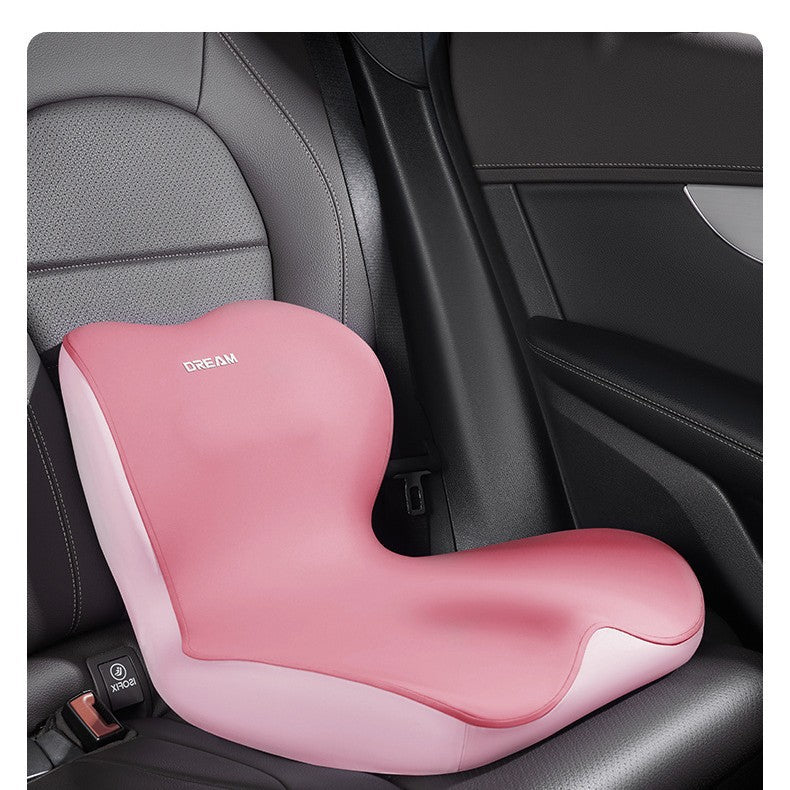 Office chair seat cushion with backrest