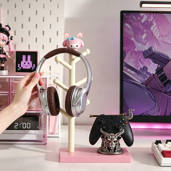 Game controller stand made of ABS plastic