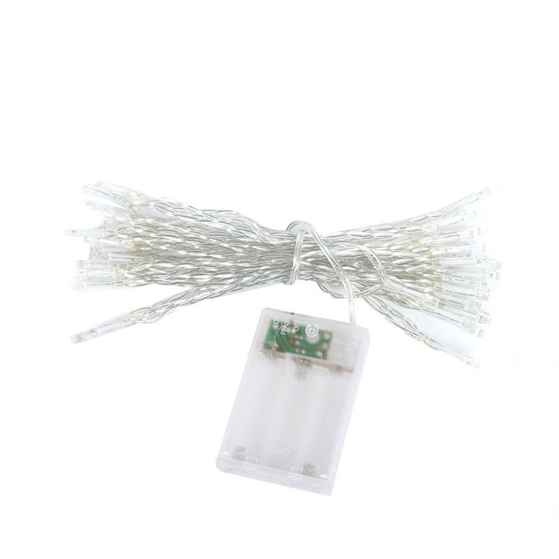 LED string lights with button cell battery, 1–3 m