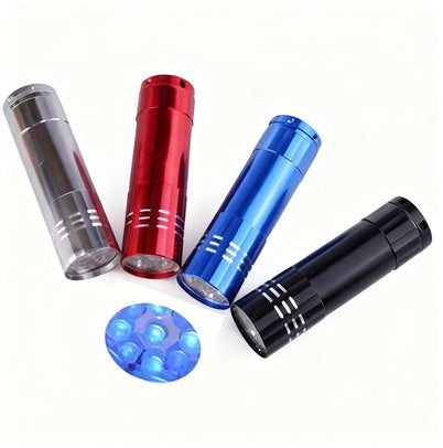 UV Flashlight with Aluminum Housing