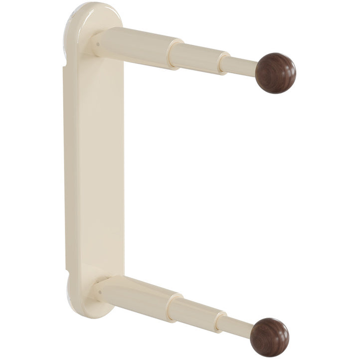 Extendable clothes rail, wall-mounted, without drilling