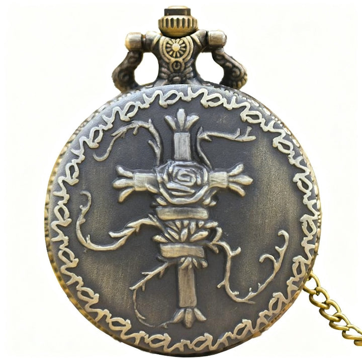 Pocket watch with hands, 40 mm diameter