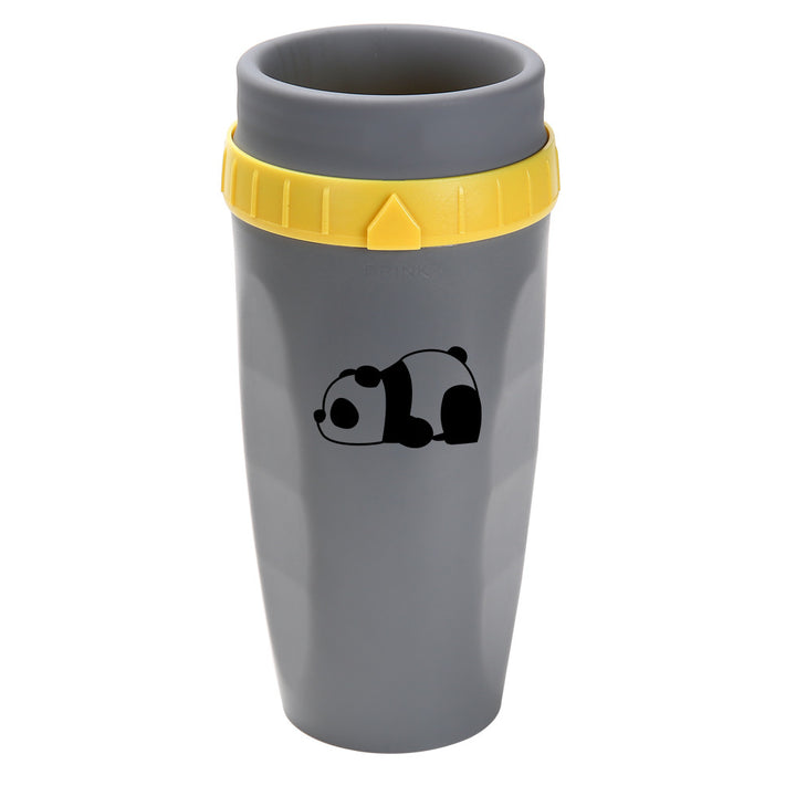 Portable drinking cup with straw, 300 ml