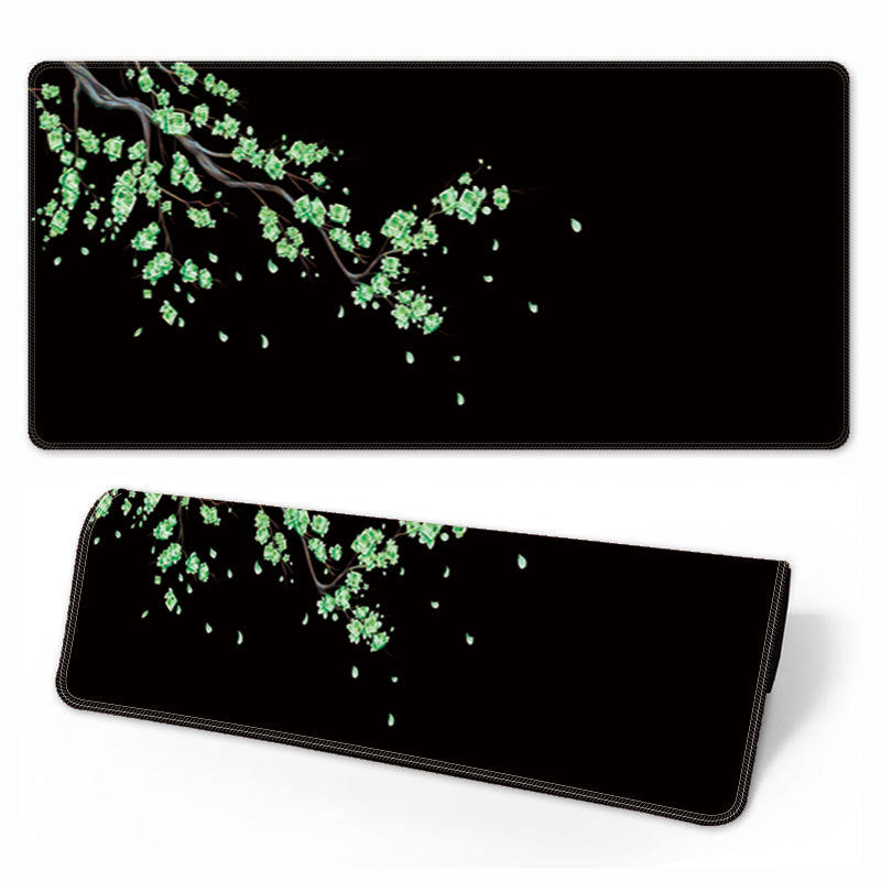 Gaming mouse pad made of natural rubber
