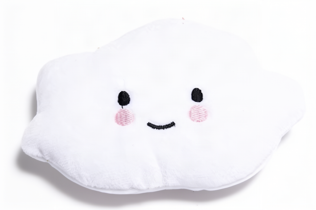Plush dog toy with squeaker