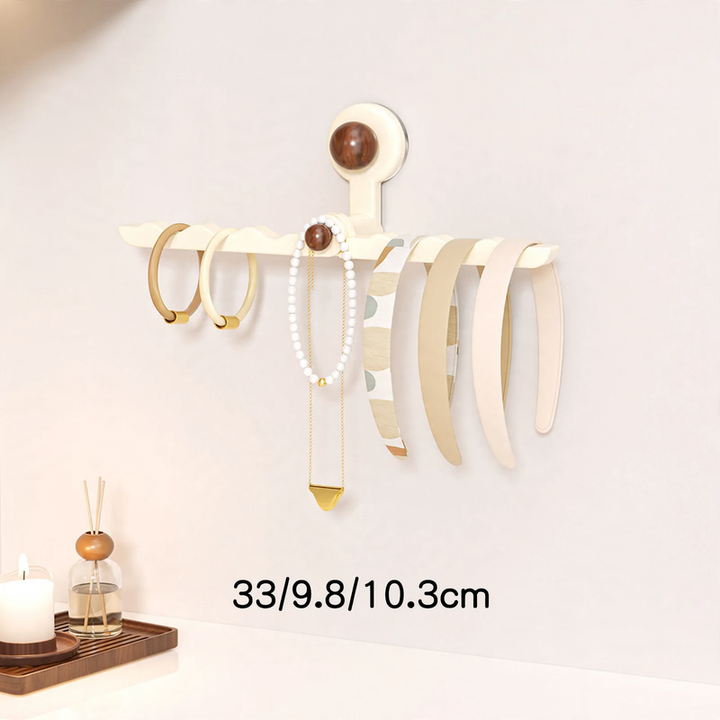 Wall-mounted hairpin organizer