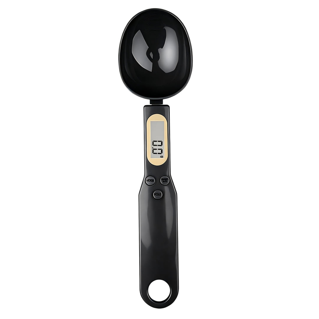 Digital kitchen scale as spoon