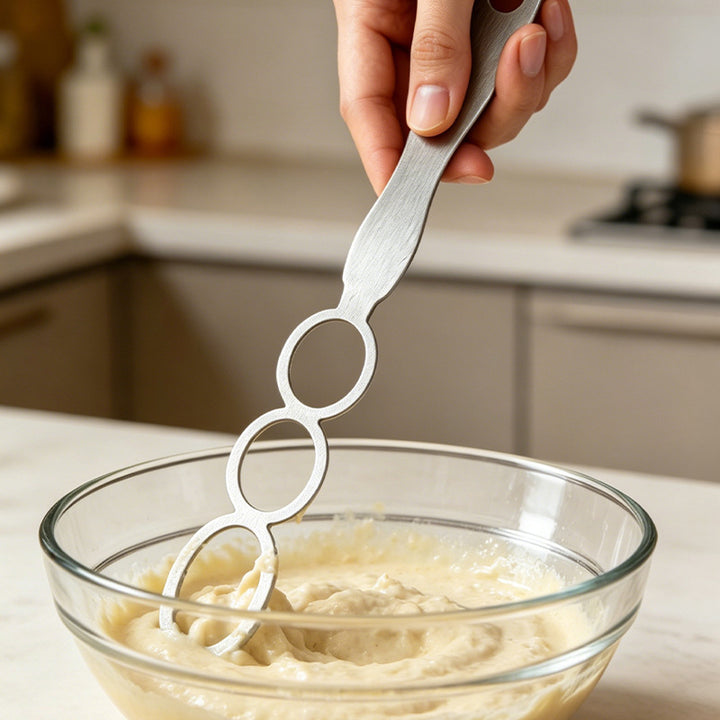 Stainless Steel Hand Mixer for Beating and Mixing