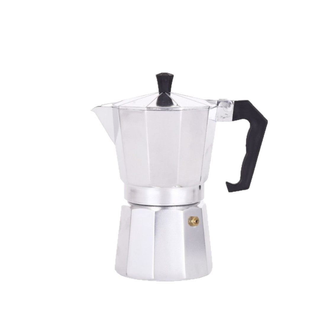 Stainless steel espresso maker